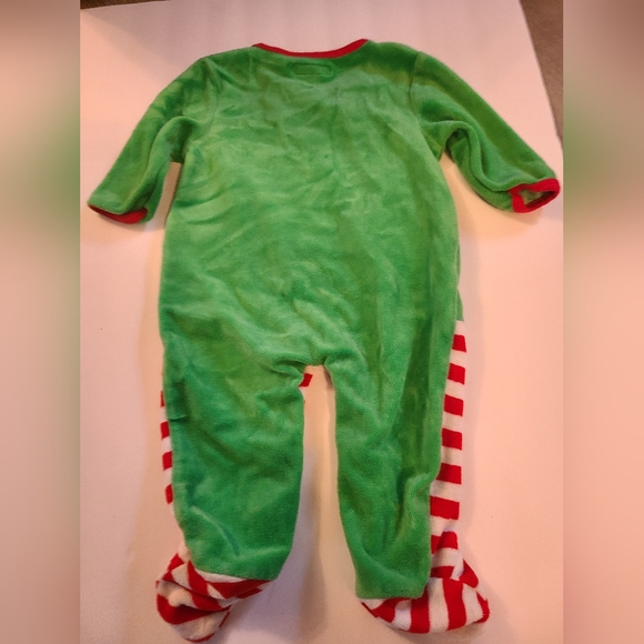 Pitter Patter Baby Elf 6 to 9 Month Christmas One Piece Outfit - Picture 4 of 4